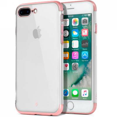Ttec Гръб TTEC ChromeClear за iPhone 7 Plus / 8 Plus - Розов