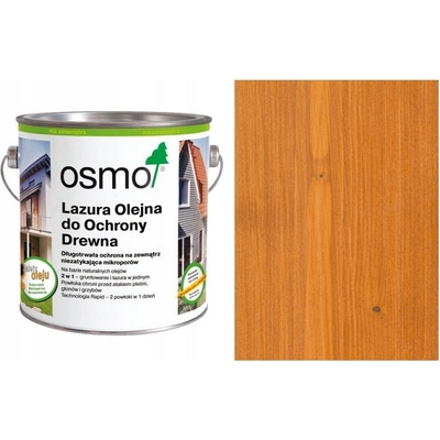 Olej LAZURA OLEJOVÁ OSMO pro terasy 0,75L cedr 728