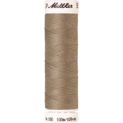Nitě SERALON 100m na univerzální šití, polyester AMANN Mettler - více barev 6677: 0379 lněná béžová