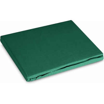 Eurofirany renforcé prestieradlo Basic tmavozelené 160x200