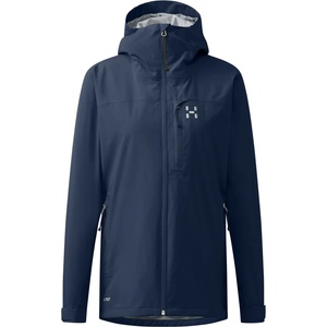 Haglöfs Дамско водоустойчиво яке Haglöfs Women's Ozka Proof Jacket Waterproof jacket - Tarn Blue (102-5070-0312)