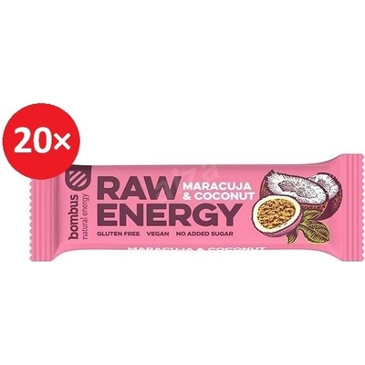 Bombus RAW energy 20x50 g