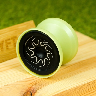 Nine Dragons YoyoFactory freestyle kovové yoyo Black-glow