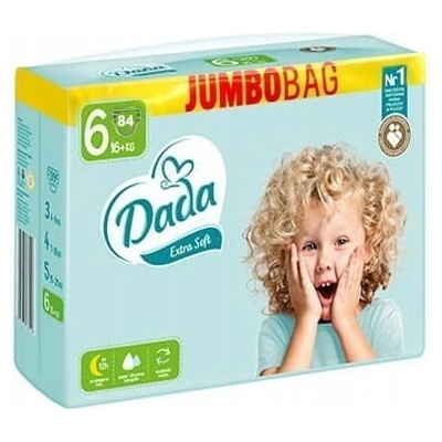 Dada Extra Soft 6 EXTRA LARGE 16+ kg 84 ks