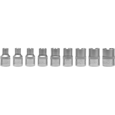 Yato | Sada nástavců 1/2" TORX 9 ks E10-E24