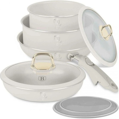 BERLINGERHAUS Sada nádobí s titanovým povrchem 9 ks Sahara Collection BH-8253