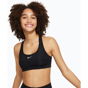 Nike Детски спортен сутиен Nike Swoosh black/white