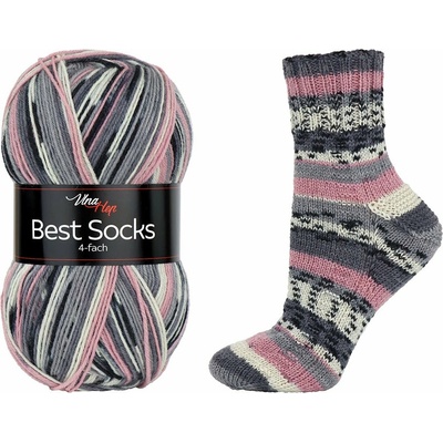 Vlna-Hep Best Socks (4fach) 7079