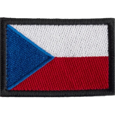 Nášivka s vlajkou České republiky 80x50