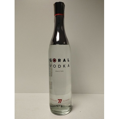 GAS Familia Goral Master Vodka 40% 1 l (holá láhev)