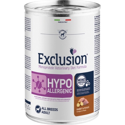 Exclusion Diet Adult králičie a zemiaky 6 x 400 g