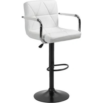 Kondela FABIOLA ekokůže bílá / černá