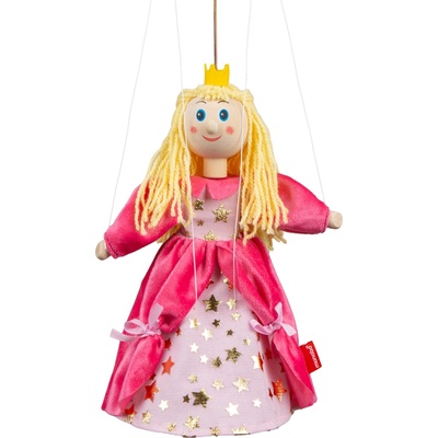 MUB2 Princezná 20 cm drevená bábka
