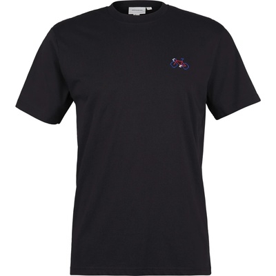 DEDICATED Мъжка тениска DEDICATED Stockholm Stitch Bike T-shirt - Black (016-7415-0113)