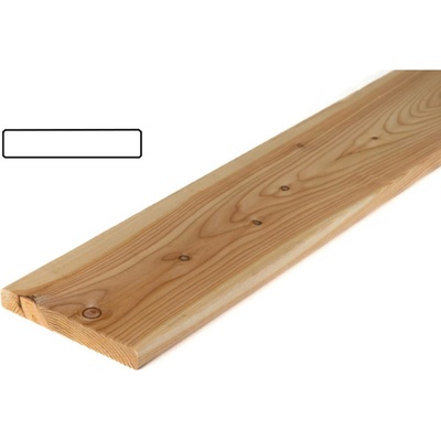 Prkno hoblované SECA modřín evropský 19×146×4 000 mm