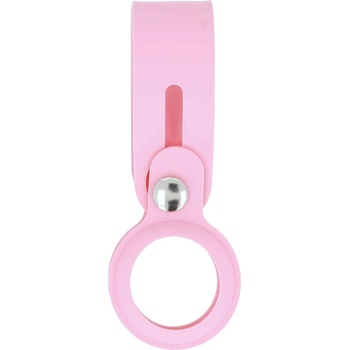 JC Силиконова каишка за Apple AirTag - JC AirTag Silicone Loop (розов)
