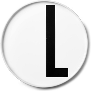 Design Letters Чиния aj буква l порцеланова (10201500l)