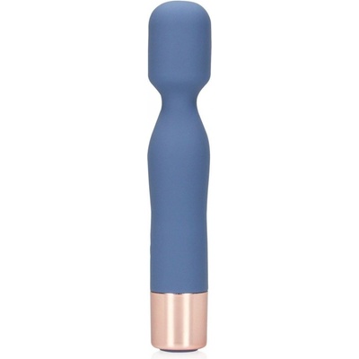 Shots Loveline Mini Wand Vibrator Blue Horizon malá vibračná masážna hlavica