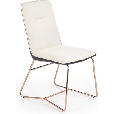 Halmar Faraci ekokůže krémová / tmavě šedá