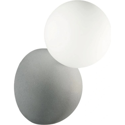 Ondaluce Rock Аплик 1Хg9 Ф100мм Бял (ap.rock/bianco)