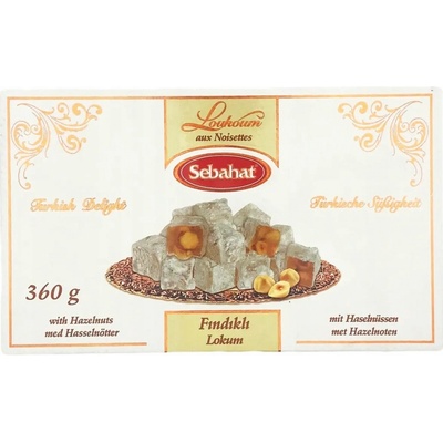 Sebahat Lokum Turkish lískový oříšek 360 g
