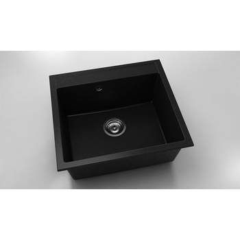 Image 1 of FAT Мивка Vanguard 226, Fat Granite, 1008 Черен металик, с включен сифон