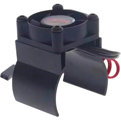 H-Speed chladič motoru 36 mm hliníkový černý