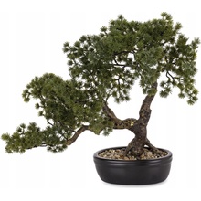 Dekorativní rostlina v květináči umělý květ stromek bonsai velký