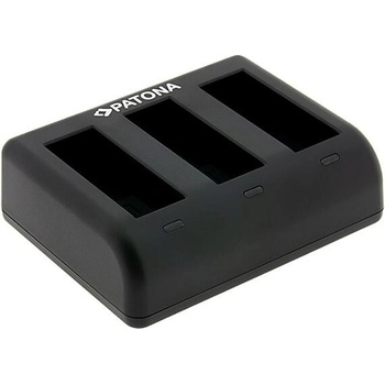 Patona Nabíječka pro digitální kameru Triple DJI Osmo Action 3 / 4 / 5 USB-C PT1422