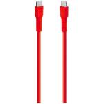 Ttec Кабел ttec - Special Collection, USB-C/USB-C, 1.2m, червен (8694470828268)
