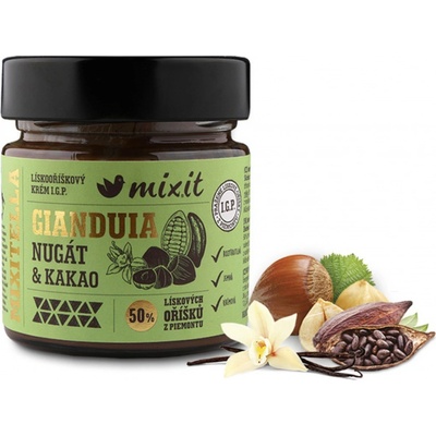 Mixit Mixitella Premium Lískový oříšek z Piemontu s mlékem a kakaem 200 g