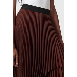 AllSaints плисирана пола ELISA (W003RF)
