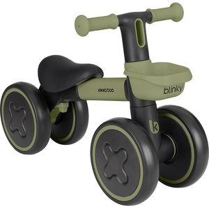KikkaBoo Колело за баланс KikkaBoo - Ride-On, Blinky Green (31006030043)