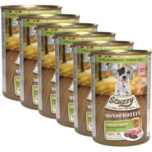 Stuzzy Консерва STUZZY Puppy Monoprotein - телешко, 6 x 400г