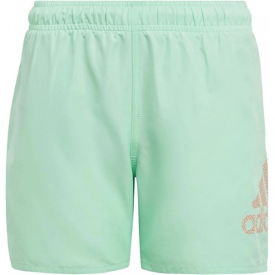 Adidas Logo Clx Swim Shorts Green - 164