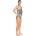 Adidas Бански костюм Adidas Mexicana Florals Tie-Back swimsuit - Blue (Glory Blue / White)