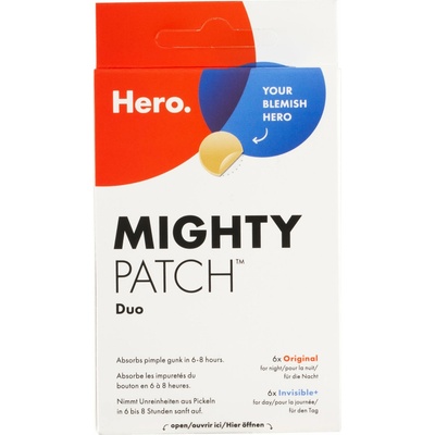 Hero. Mighty Patch Duo náplasť proti akné 12 ks