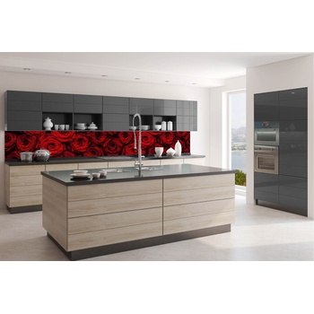 DIMEX ART s. r. o Фототапет за кухня - червени рози 350 x 60 см