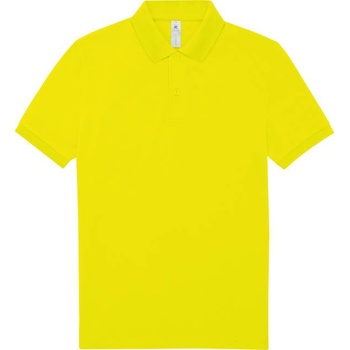 B&C Collection B&C 01 U424 / Мъжка поло тениска - пикселен лайм M (01U424l9702)