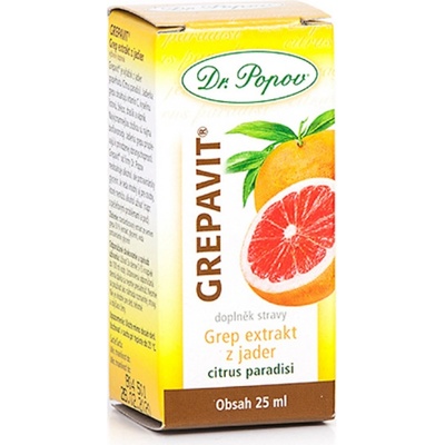 Dr.Popov Grepavit grep extrakt z jader gtt 25 ml
