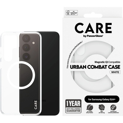 Panzer Гръб CARE by PanzerGlass за Samsung Galaxy S24 Plus, Flagship, Transparent QI, Прозрачен
