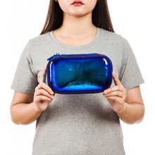 Zipit Metallic box Blue