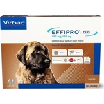 Virbac Effipro DUO Spot-on XL - Пипета за кучета 40-60 кг (Срещу бълхи, кърлежи, яйца и ларви)
