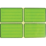 FLEKS Етикети за тетрадка 47х73 mm, 10л, 40 бр, цвятанеонови (01050-А)