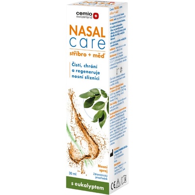 Cemio NASAL care stříbro + měď 30 ml