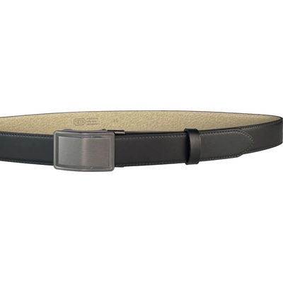 Belts 35-020-A2 pánský kožený pásek černý