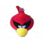  Детска плюшена играчка Ънгри бърдс /Angry birds/ - червена
