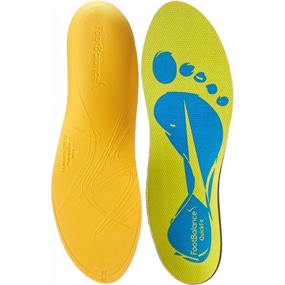 FootBalance QuickFit Narrow Mid-Hi Vložky do bot / yellow