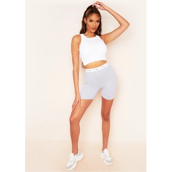Image 1 of Missy Empire Фланелка Missy Empire Missy High Waisted Jersey Cycle Short - Grey