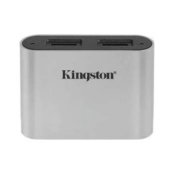 Kingston Workflow microSD Reader (silber/schwarz)